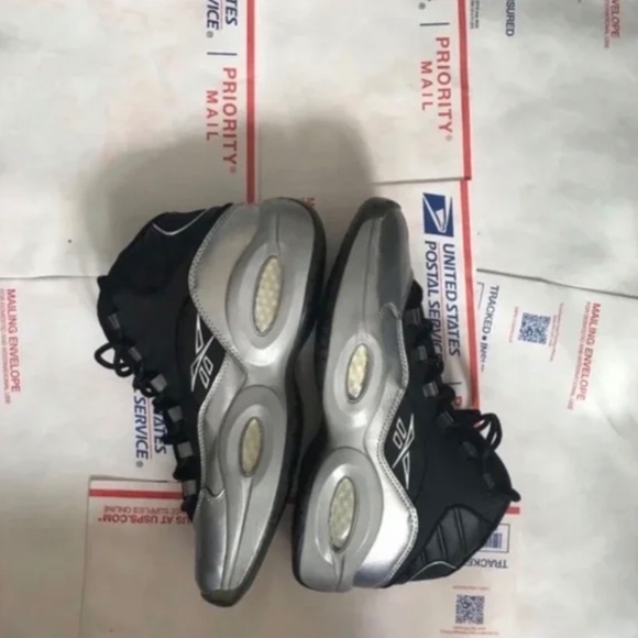 Men’s Reebok Question Mid I3 Motorsports Shoes Sneakers Size 12. - Picture 11 of 14